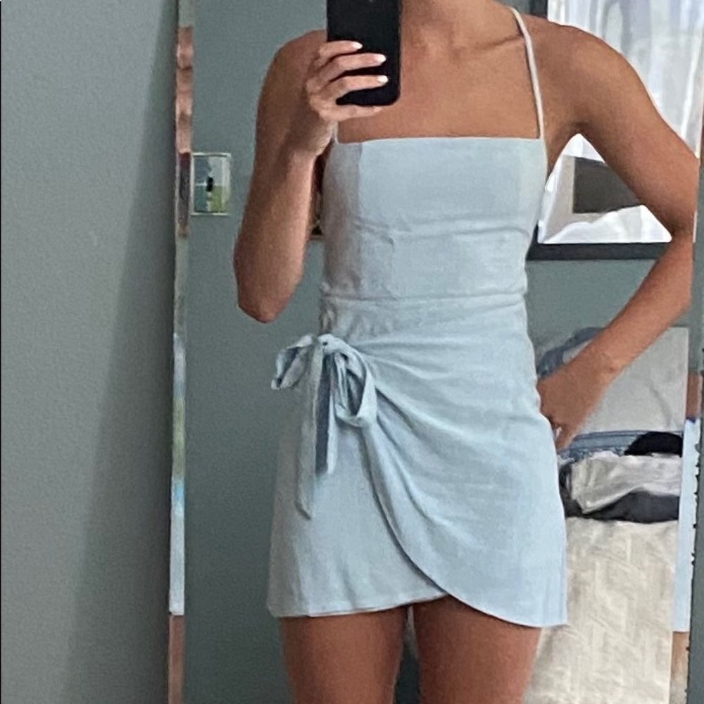 White Fox Boutique wrap front dress